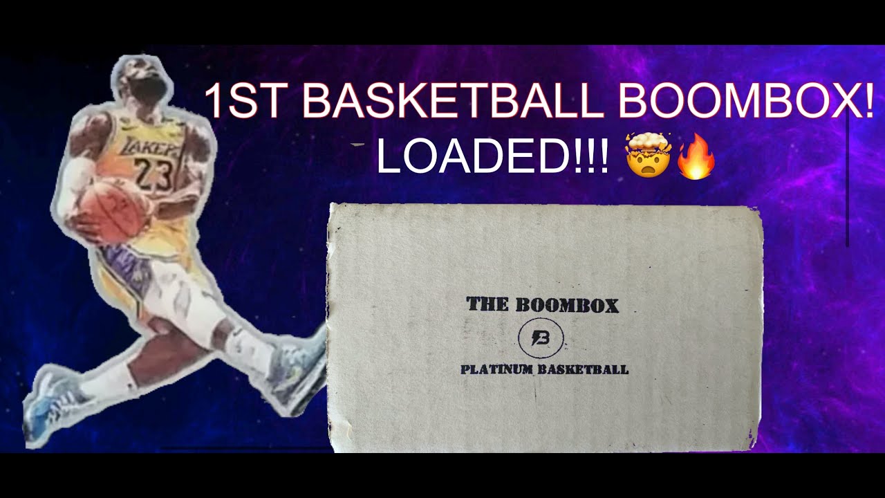 THE ORIGINAL BOOMBOX PLATINUM BASKETBALL SPORTS CARD SUBSCRIPTION BOX