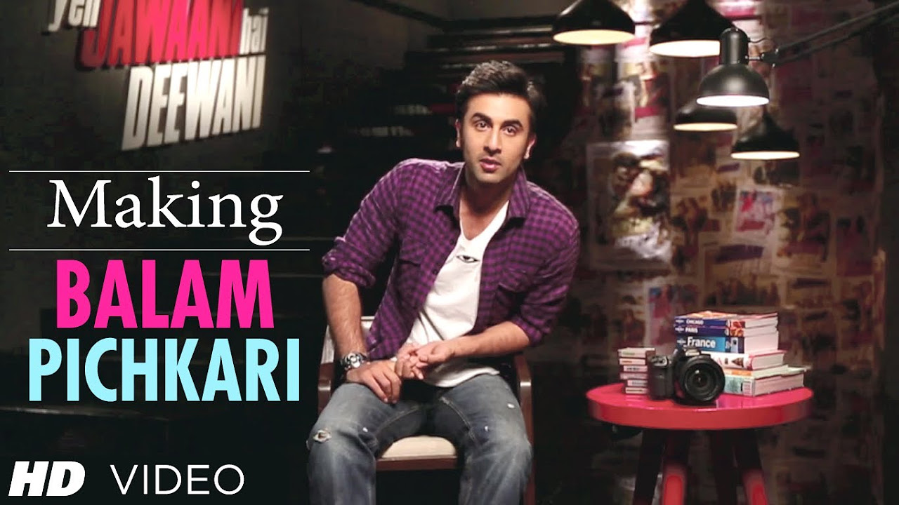 Balam Pichkari Song Making Yeh Jawaani Hai Deewani  Ranbir Kapoor Deepika Padukone