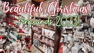 KIRKLANDS Christmas Decor Shopping! NEW Christmas Decor Shop With Me 2023 Tons Of Cute New Items!