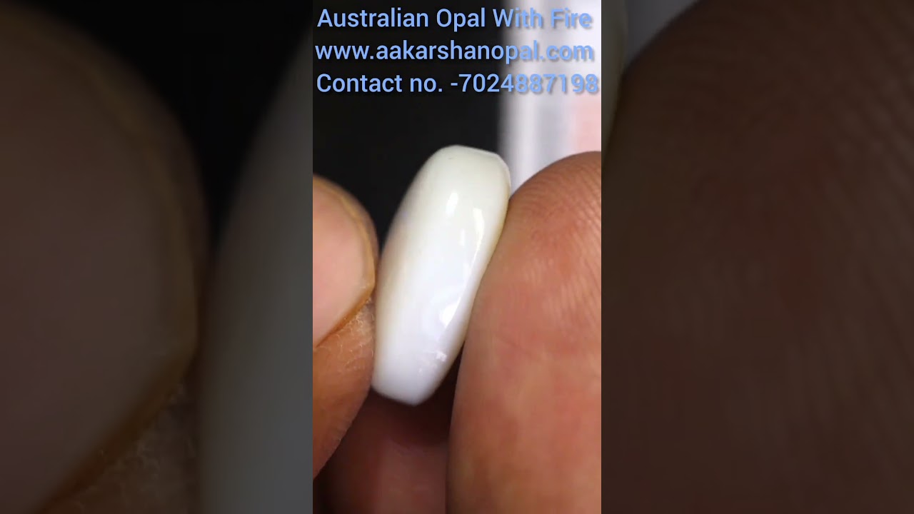 Australian Opal With Fire AO054 9.395 Carat 