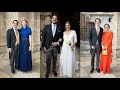 Royals at prince louisnicolas crpy wedding  la famille royale au mariage du prince louisnicolas