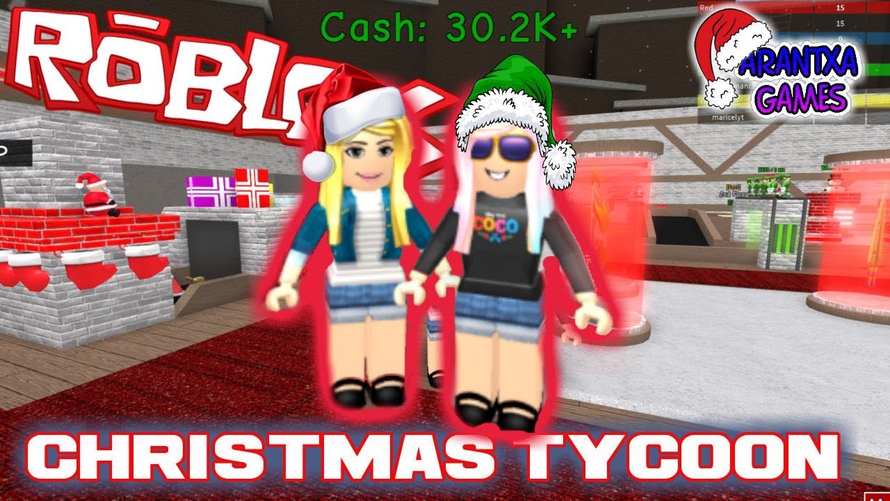 Roblox Christmas Tycoon Con Mi Madre Roblox De Navidad Youtube - videos de los juguetes de arantxa roblox roblox free