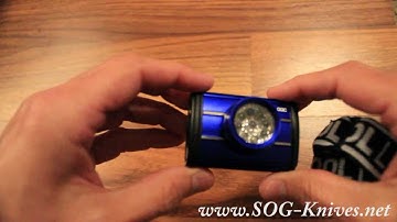 Tool Logic 9 LED Aluminum Headlamp LED-002 - Video Demo