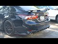 BRAND NEW 2022 Camry TRD Toyota Resonator delete | TRD Exhaust sound