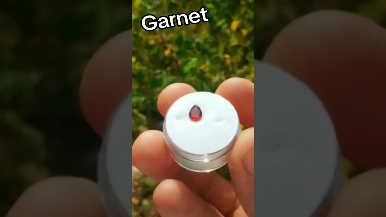 Garnet Crystals Come In A Wide Range Of Color But THIS Is Nice Gems Mining