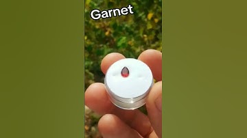 Garnet Crystals Come In A Wide Range of Color but THIS...Is Nice. #garnet #crystals #gems #mining