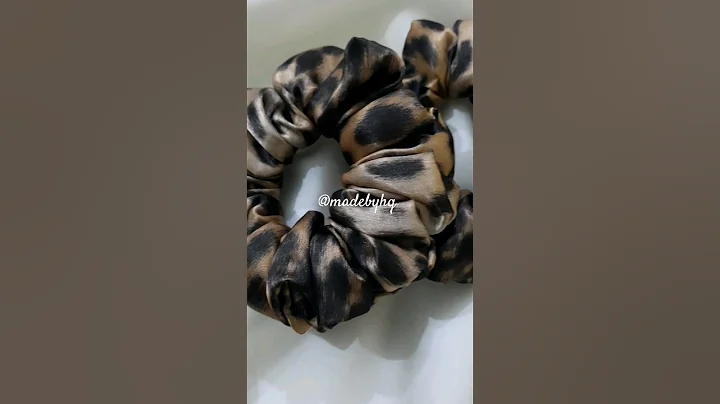 Scrunchie hair band 💖 | Hair ties 👒 | #shorts #youtubeshorts #scrunchies #trending