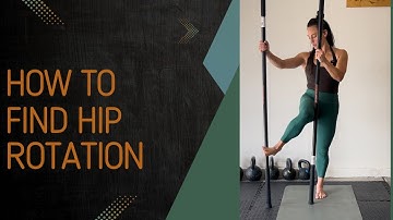 Improve Active Hip Rotation - follow along for stronger, more powerful hips #hipmobility 