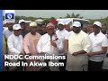 Akpabio, NDDC Commissions Road Linking Communities In Akwa Ibom