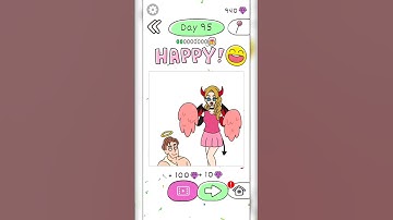 Draw Happy Devil Level 91 to 100 Android-iOS Walkthrough