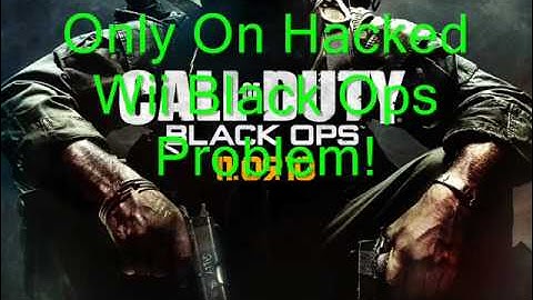 Cod Black Ops Wii - Loading Screen Freeze Fix!