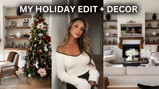 VLOG: BTS OF MY DYNAMITE HOLIDAY EDIT + CHRISTMAS DECORATING!!!