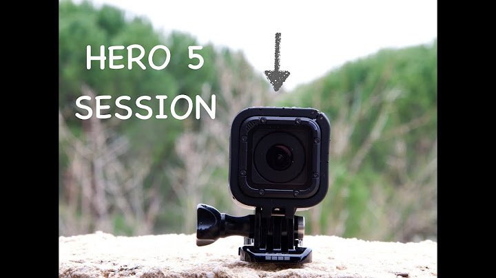 J'ai une nouvelle go pro!!!(hero 5 session)