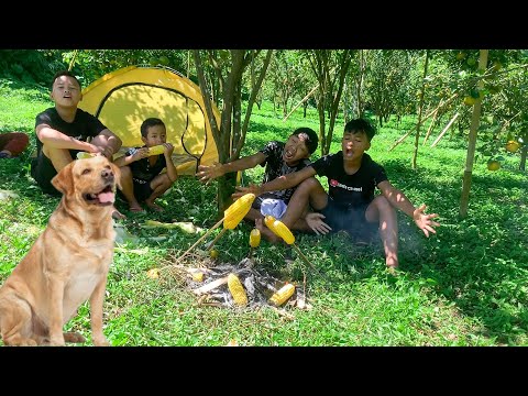 Camping Di Hutan Bersama Anj1ng Kesayangan Rama, Seru Banget