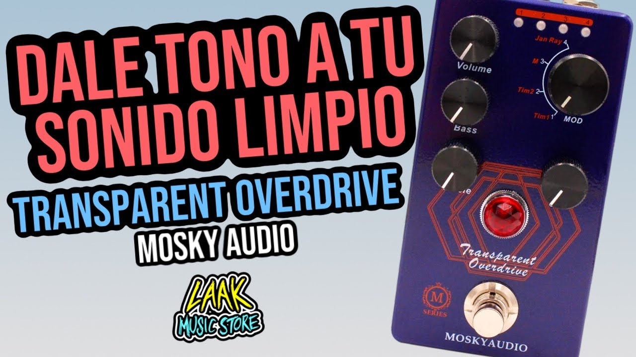 4 TRANSPARENT AND CRYSTAL-CLEAR OVERDRIVE PEDALS ✨ - YouTube