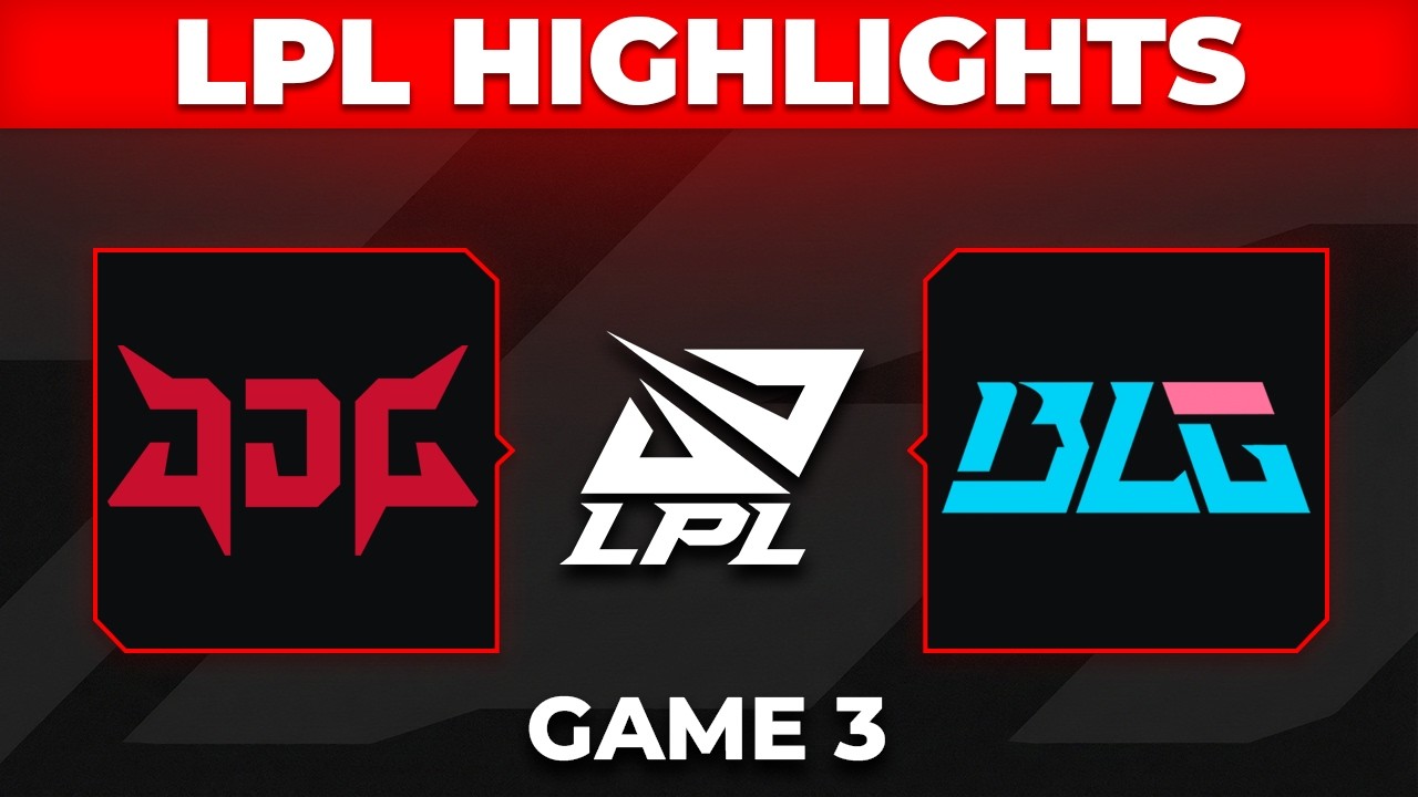 JDG vs BLG Highlights Game 3 | LPL 2026 Playoffs | JD Gaming vs Bilibili Gaming