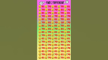 Find the odd number || it