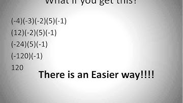 Multiplying Integers (Simplifying Math)