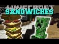 Minecraft: MAKE ME A SANDWICH MOD (LARGEST SANDWICH EVER CREATED!) Mod Showcase