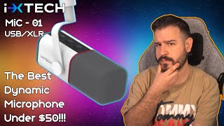 Best Mic Under 50$!? The I-Xtech MIC-01 Dynamic Microphone USB/XLR Review