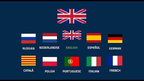 QML QT Animations 2 - QML Language Selector