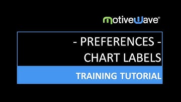 Adding and Formatting Chart Labels in MotiveWave
