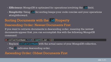 How to Order by Timestamp Using MongoDB