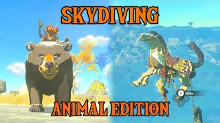 Taking Animals SKYDIVING! | Zelda: Tears of the Kingdom