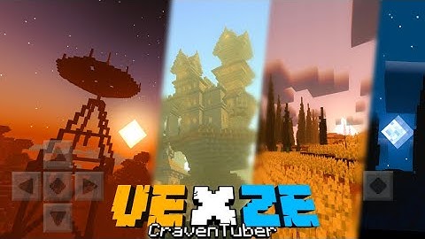 MCPE VEXZE Shaders • Best Lightweight Shaders For MCPE 1.16+ • Vert Shader X Zebra Shader