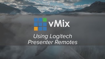 Using a Logitech Presenter Remote for PowerPoint in vMix.