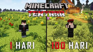 100 Hari Di Minecraft Tapi Kita Jadi Tentara!