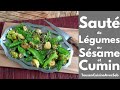 Saut de lgumes au ssame et au cumin tous en cuisine avec seb