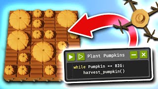 How to Automate Farming Pumpkins (Poorly) Using Python Code Net Worth