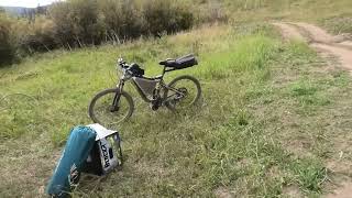 Electric Mountain Bike Broke 8 Miles Into The Rocky Mountains | MIKE HUNTS |