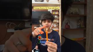 Things every 10 year old does ?♥️Raj Grover | shorts