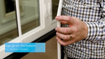 How to remove screen casement