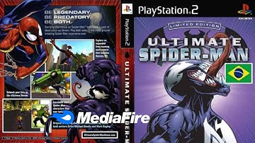 Ultimate Spider Man Limited Edition Legendado PT-BR PS2, AethersX2, MYPS2, NETHERSX2, PCSX2 Iso