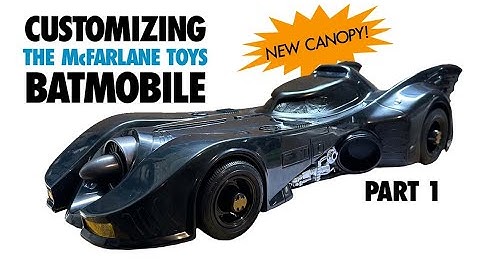 Customizing The McFarlane Batmobile Pt. 1