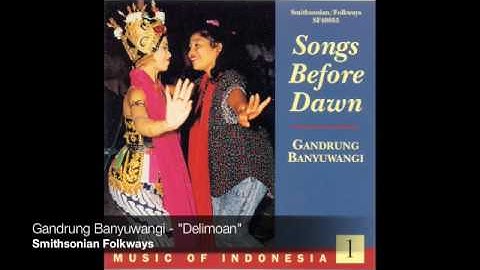 Gandrung ensemble from Banyuwangi - "Delimoan" [Official Audio]