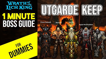 Utgarde Keep Heroic Boss Guide | Wrath Classic WOTLK