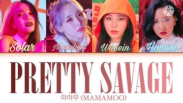 How Would MAMAMOO Sing ‘Pretty Savage’ by BLACKPINK (Color Coded Lyrics Eng/Rom/Han)