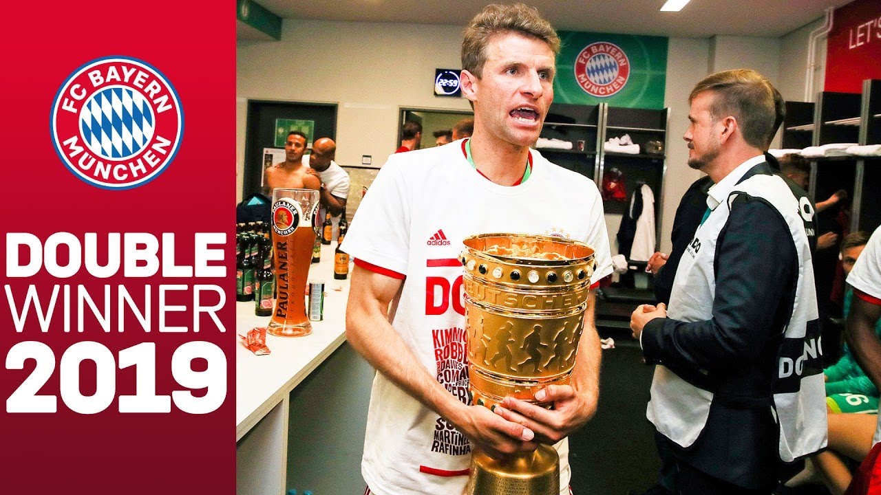FC Bayern celebrating in Berlin: Behind the scenes at the double party