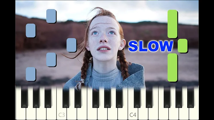 SLOW piano tutorial "UNREQUITED LOVE" Anne with an...