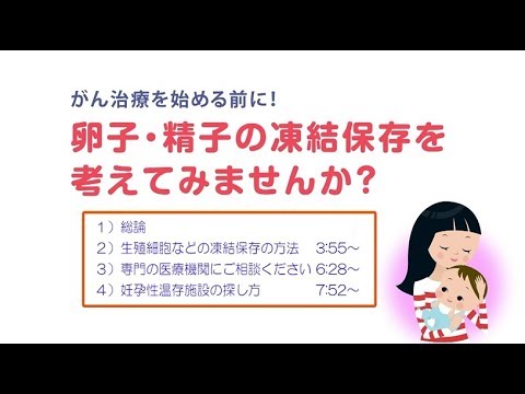 【改訂版】がん治療を始める前に！卵子・精子の凍結保存を考えてみませんか？