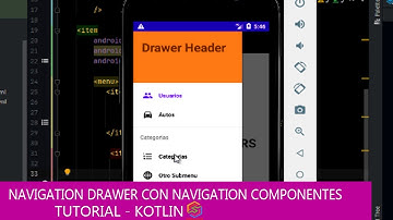 Android Navigation Drawer con Navigation Component - Kotlin