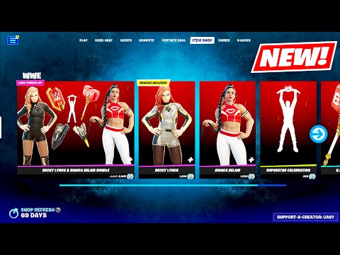 WWE Superstars Becky Lynch & Bianca Belair Added To Fortnite :  r/ringsidenewscom