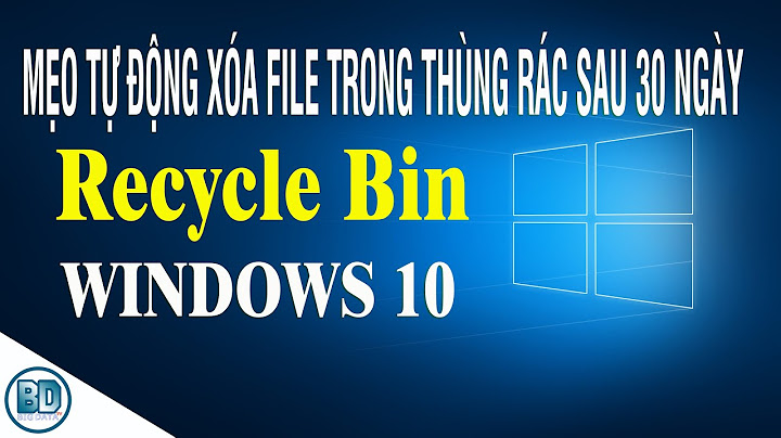 Lỗi không xóa được file trong recycle bin năm 2024