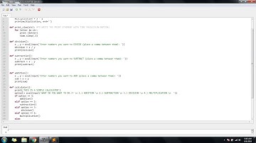 Calculator in Python for beginner