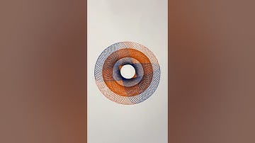 ASMR Spiral Visuals & Audio! #art #shorts #spirograph #satisfying #asmr #trending #viralshorts