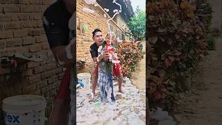 WOOOOWW SO MUCH FUN MAKING FOAM FROM BALLOONS #trendingshorts
